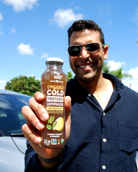 Organic Cold-Pressed Half Iced Tea & Half Lemonade - 6 or 12 PK