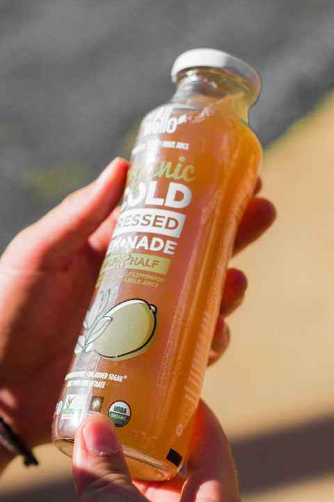 Organic Cold-Pressed Half Iced Tea & Half Lemonade - 6 or 12 PK