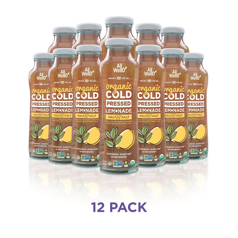 Organic Cold-Pressed Half Iced Tea & Half Lemonade