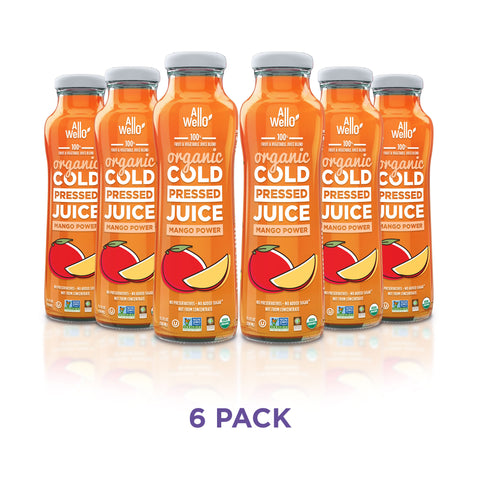 Organic Mango Power Cold-Pressed Juice - 6 or 12 PK