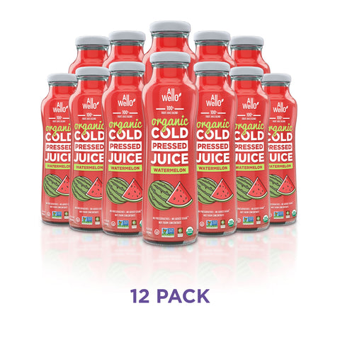 Organic Watermelon Cold-Pressed Juice - 6 or 12 PK