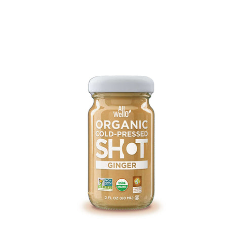 Organic Cold-Pressed Ginger Shot - 6 or 12 PK
