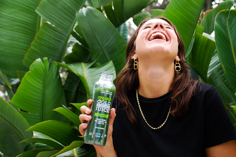 Detox Your Body with Organic Cold-Pressed Go Green Juice - 6 or 12 PK