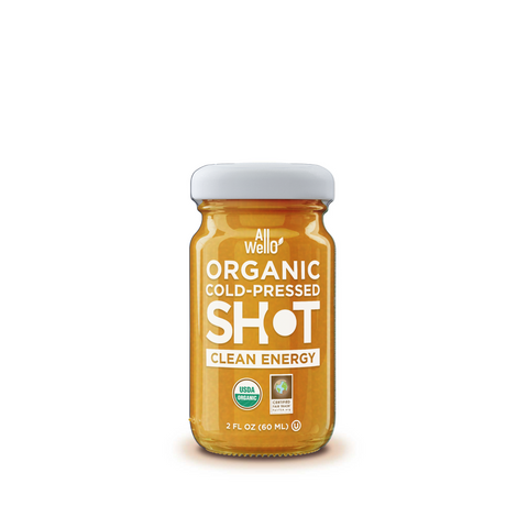 Organic Cold-Pressed Clean Energy Shot - 6 or 12 PK