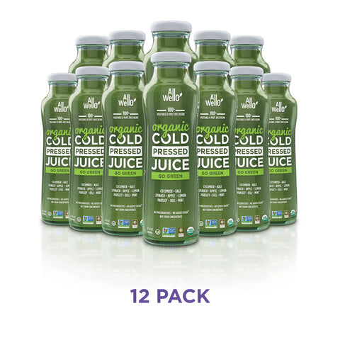 Detox Your Body with Organic Cold-Pressed Go Green Juice