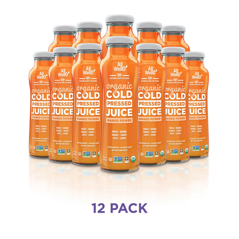 Organic Mango Power Cold-Pressed Juice - 6 or 12 PK