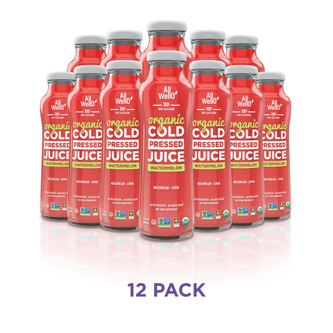 Organic Watermelon Cold-Pressed Juice - 6 or 12 PK