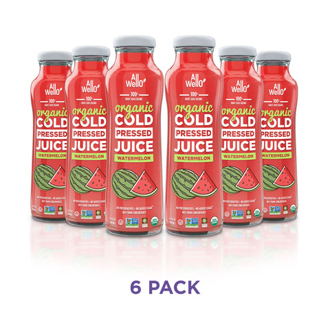 Organic Watermelon Cold-Pressed Juice - 12 Pack