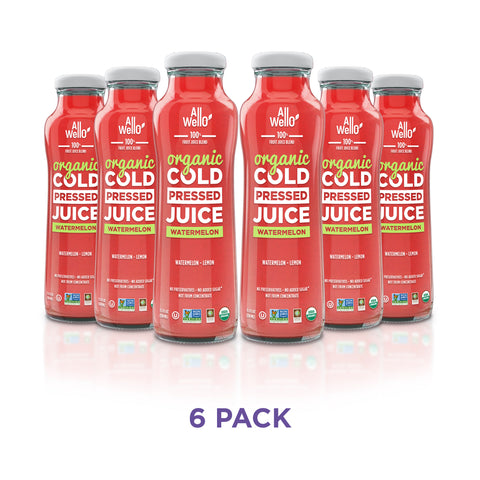 Organic Watermelon Cold-Pressed Juice - 6 or 12 PK